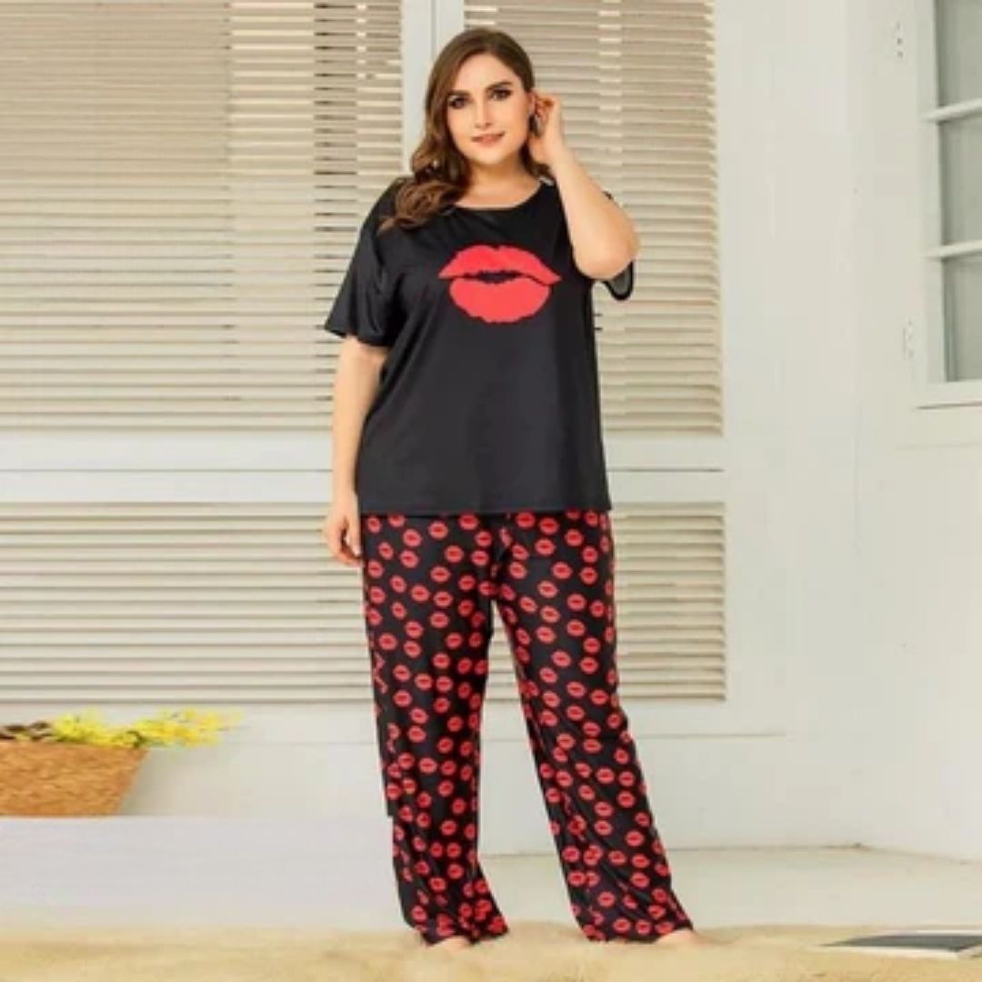 Hot Kiss Woman Pajama Set